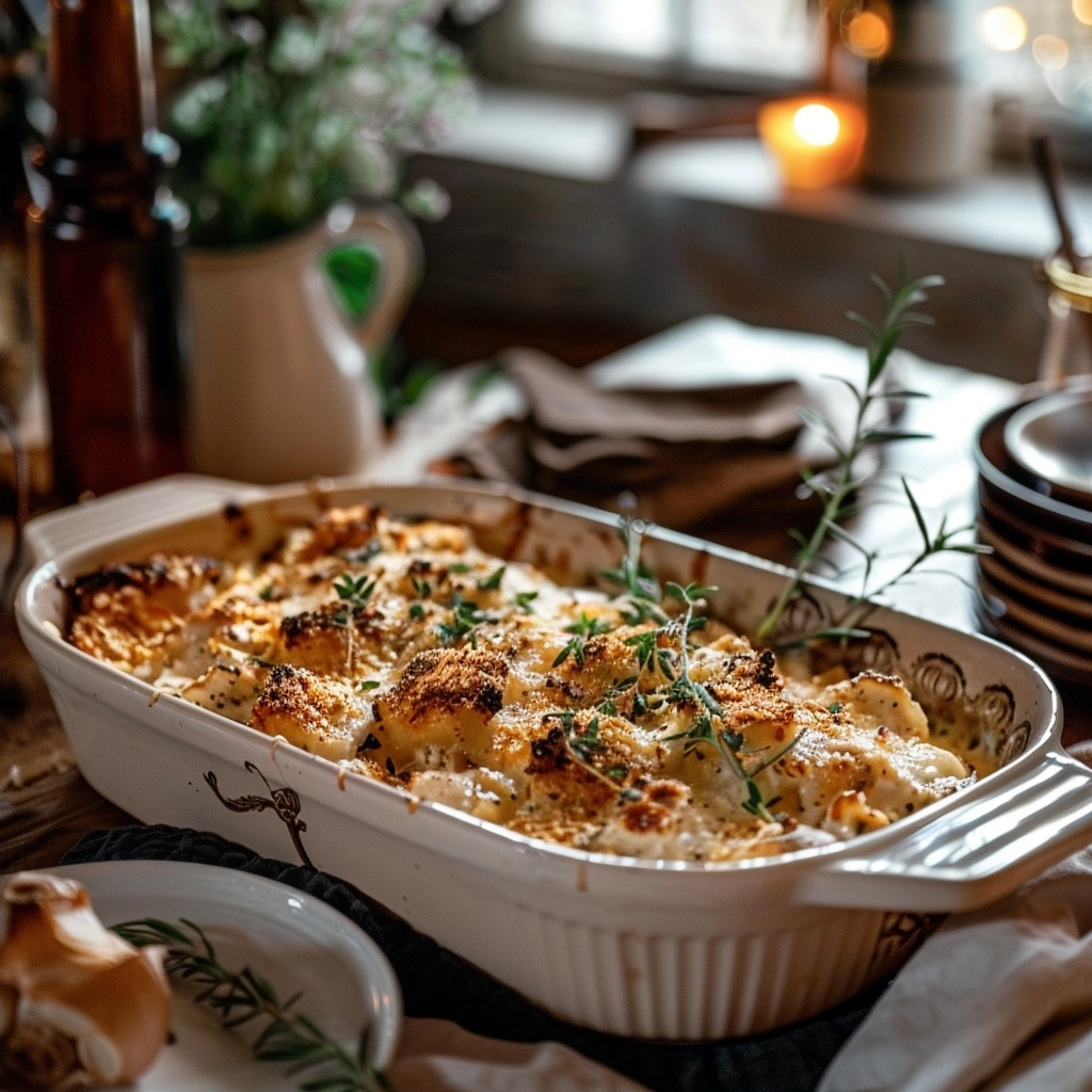 Garlic Parmesan Chicken Bake Recipe