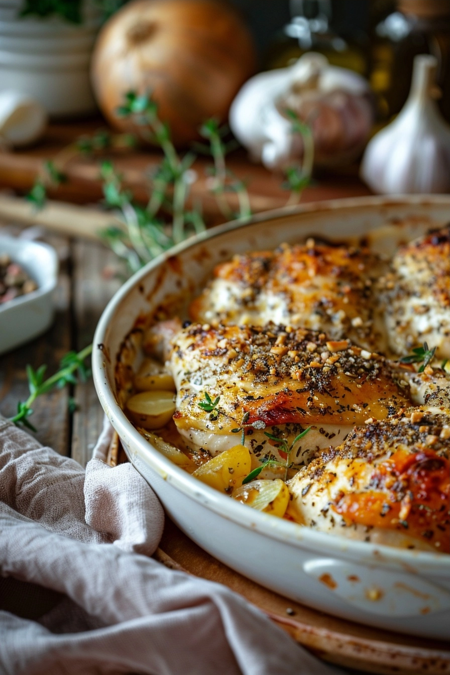 Garlic Parmesan Chicken Bake Recipe 2 image 1781221837342