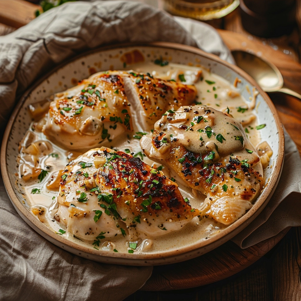 Creamy Garlic Chicken: The Ultimate Comfort Meal