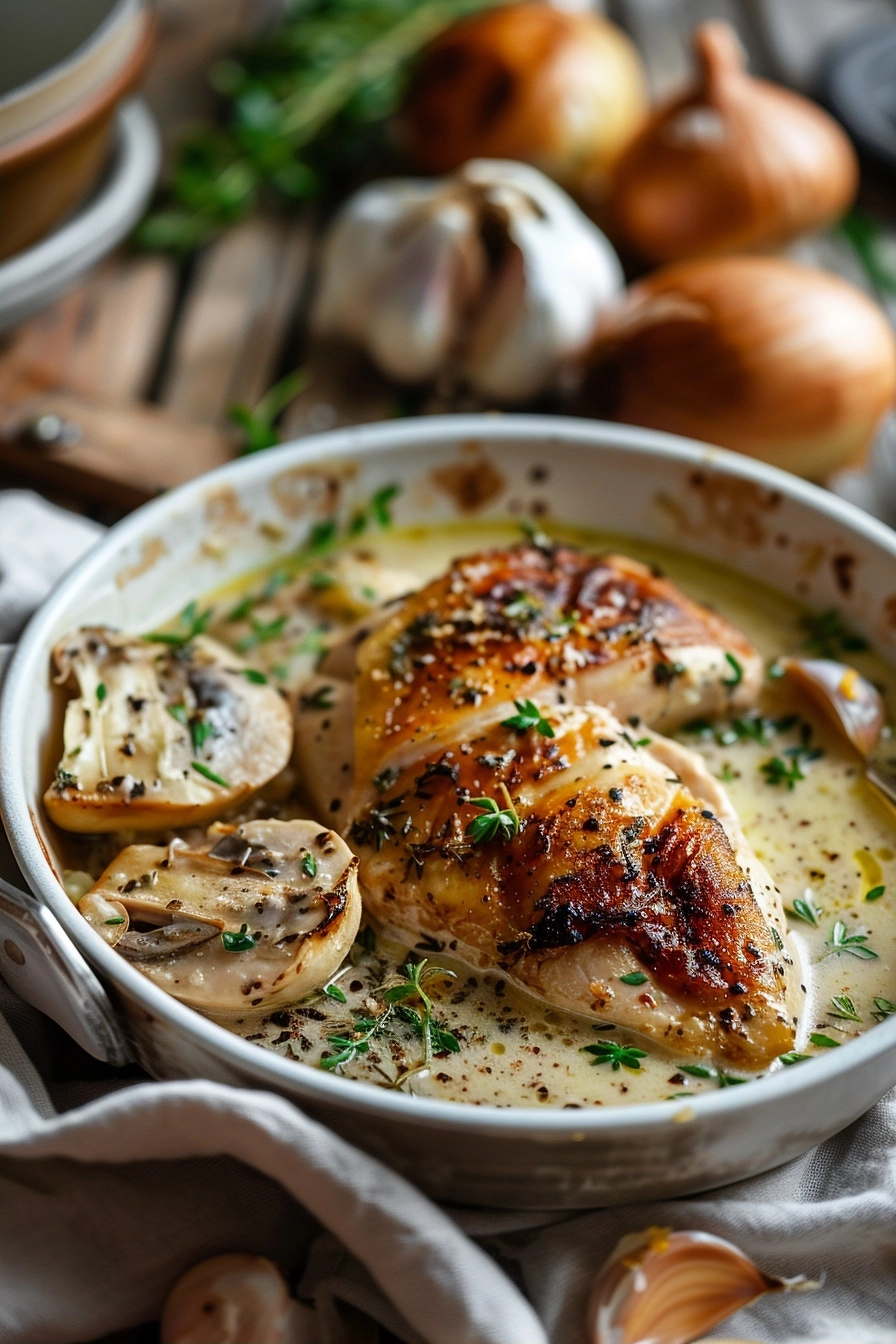 Creamy Garlic Chicken: The Ultimate Comfort Meal 2 image 1781221950235