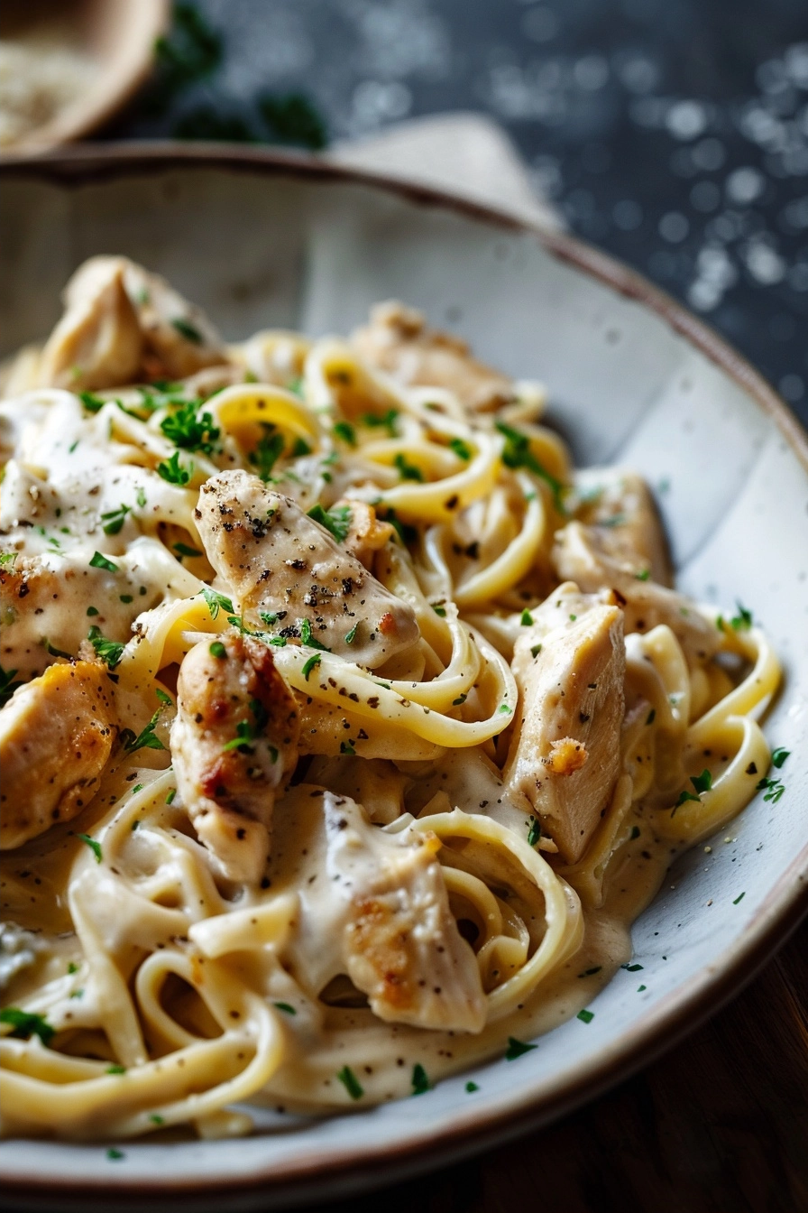 High Protein Honey Butter Chicken Alfredo 2 image 1781296753924