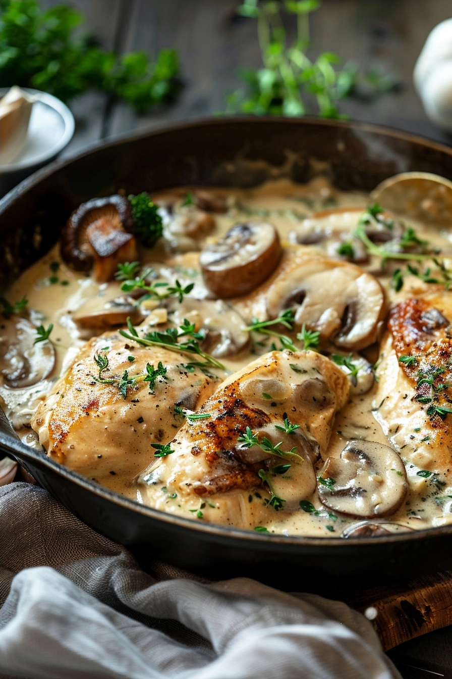 Creamy Garlic Mushroom Chicken 2 image 1781297090265