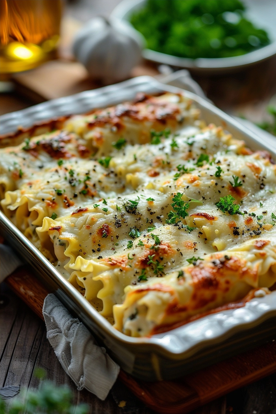 Chicken Alfredo Lasagna Roll Ups 2 image 1781297189838