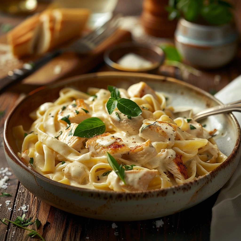 Low Calorie Chicken Alfredo: Light & Delicious!