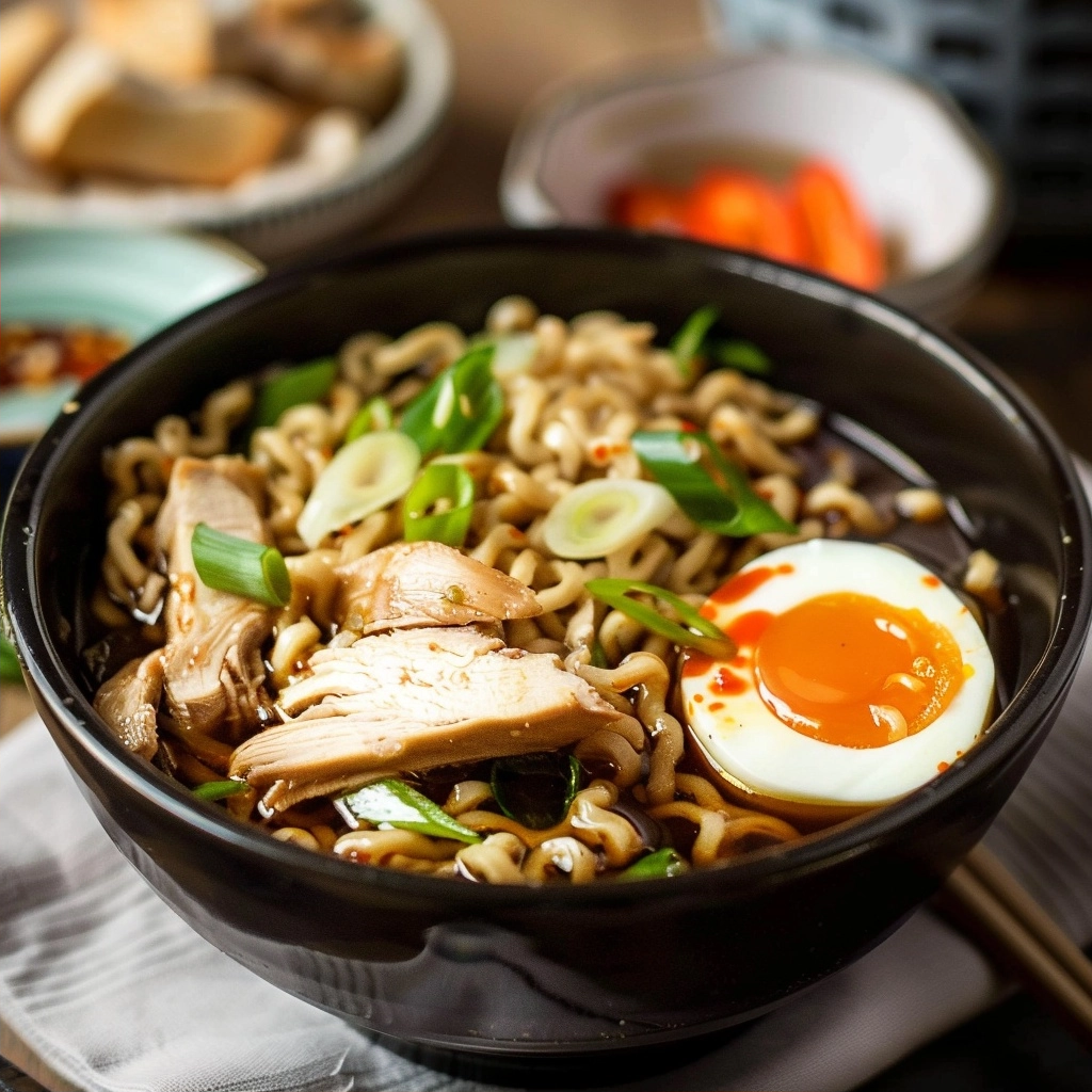 Slow Cooker Chicken Ramen