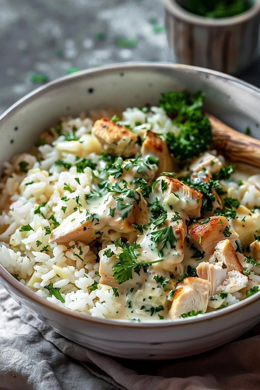 Creamy Garlic Chicken Rice Bowls 2 image 1781790581001