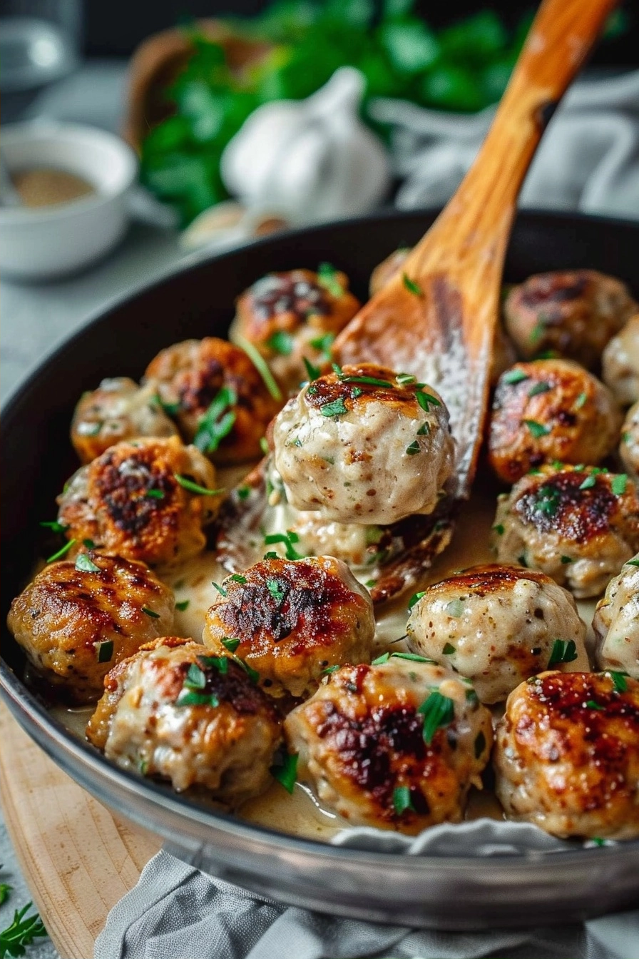 Creamy Chicken Meatballs: A Step-by-Step Guide 2 image 1782064350322