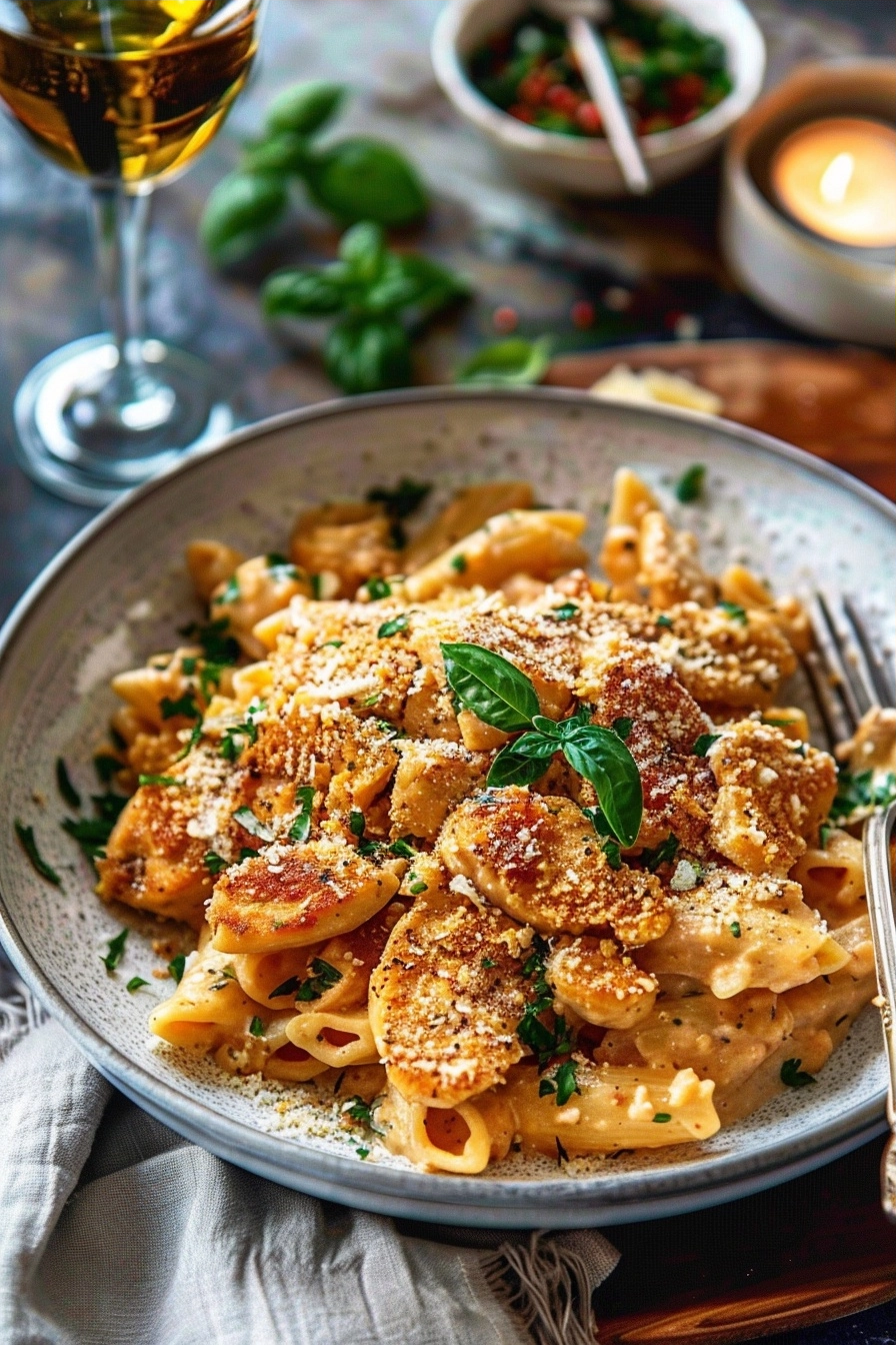 Southern Style Creamy Parmesan Chicken Pasta 2 image 1782064797783