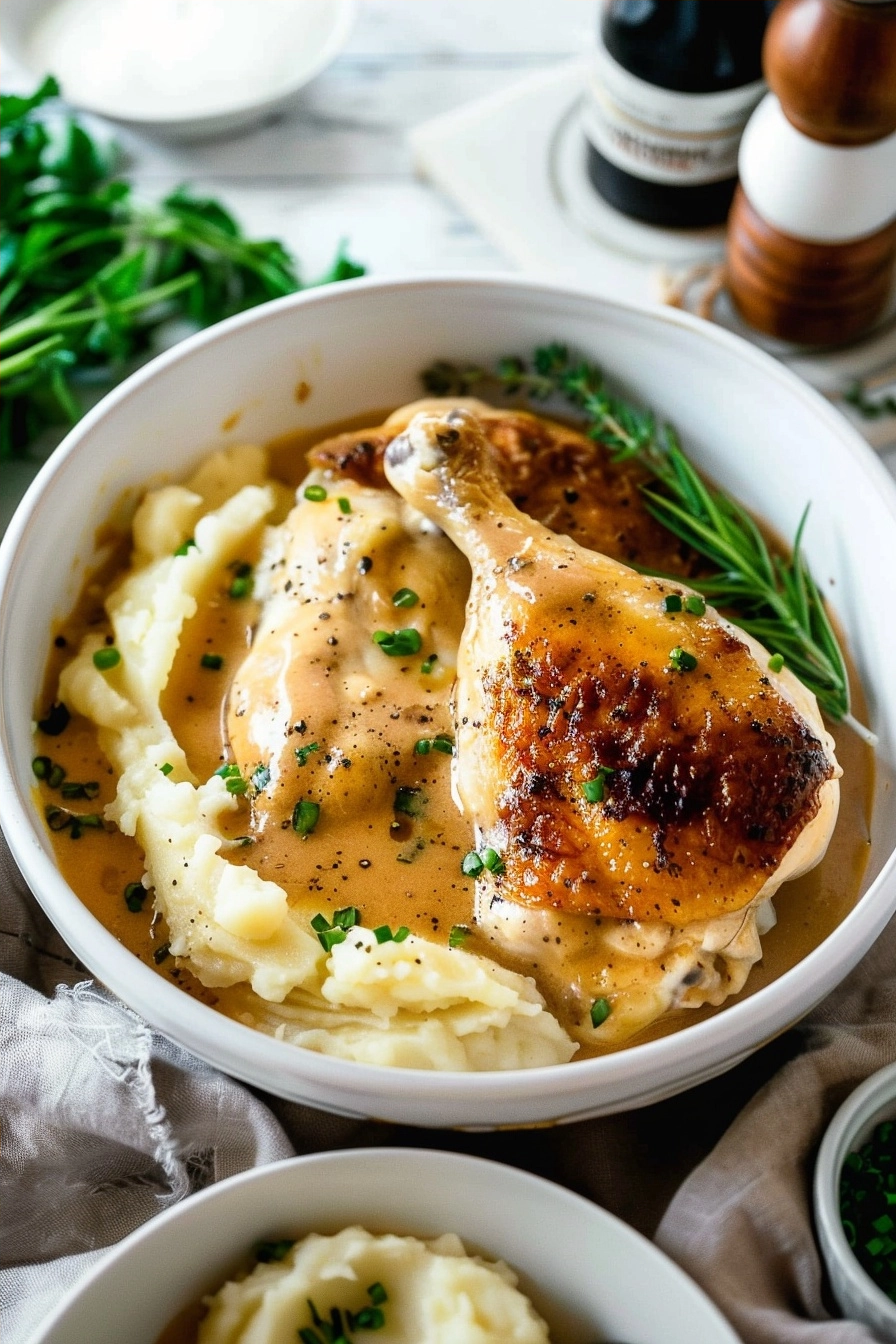 Creamy Chicken and Mashed Potatoes Dinner 2 image 1783975890639
