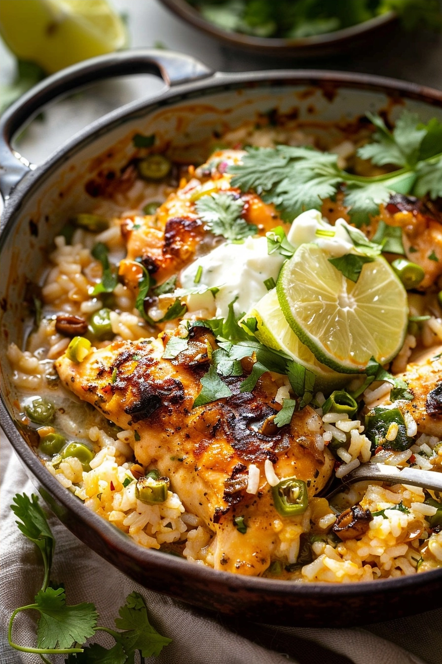Salsa Verde Chicken and Rice: A Flavorful One-Pot Meal 2 image 1784150395990