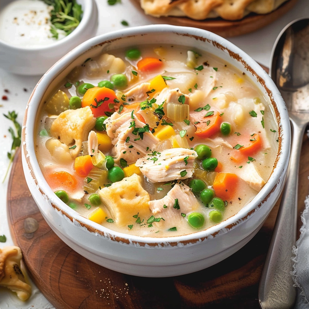 Chicken Pot Pie Soup: The Ultimate Comfort Bowl 3 Chicken Pot Pie Soup: The Ultimate Comfort Bowl