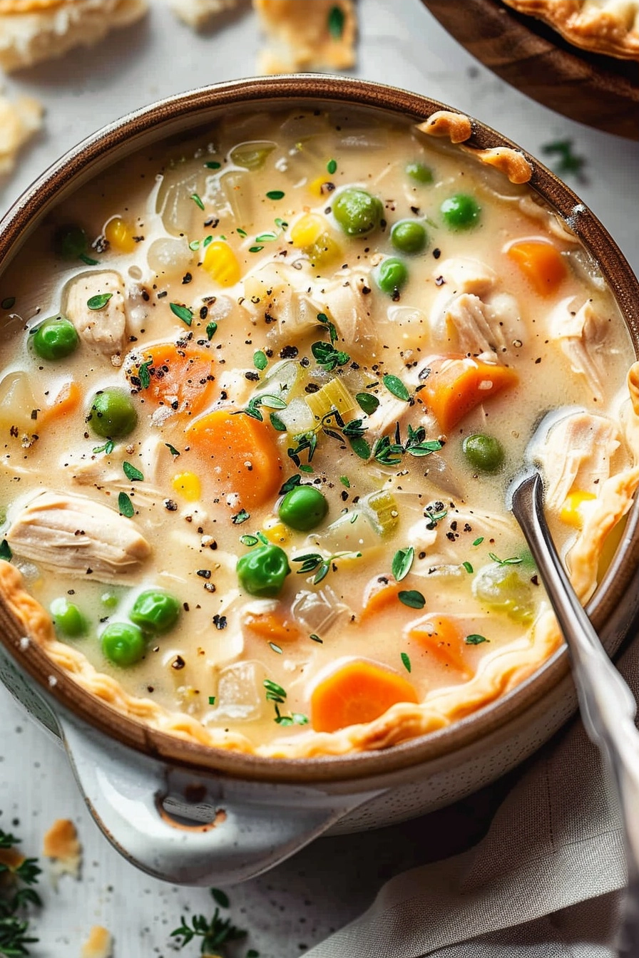 Chicken Pot Pie Soup: The Ultimate Comfort Bowl 2 image 1784153745509
