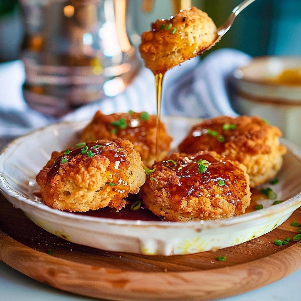 Hot Honey Chicken Biscuits for a Quick Breakfast 3 Hot Honey Chicken Biscuits for a Quick Breakfast