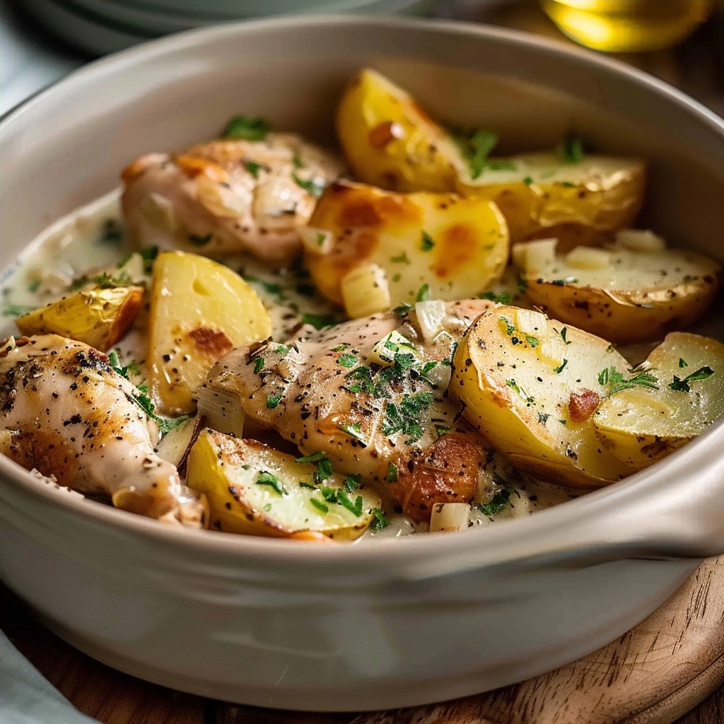 Perfect Crockpot Garlic Parmesan Chicken And Potatoes 3 Perfect Crockpot Garlic Parmesan Chicken And Potatoes