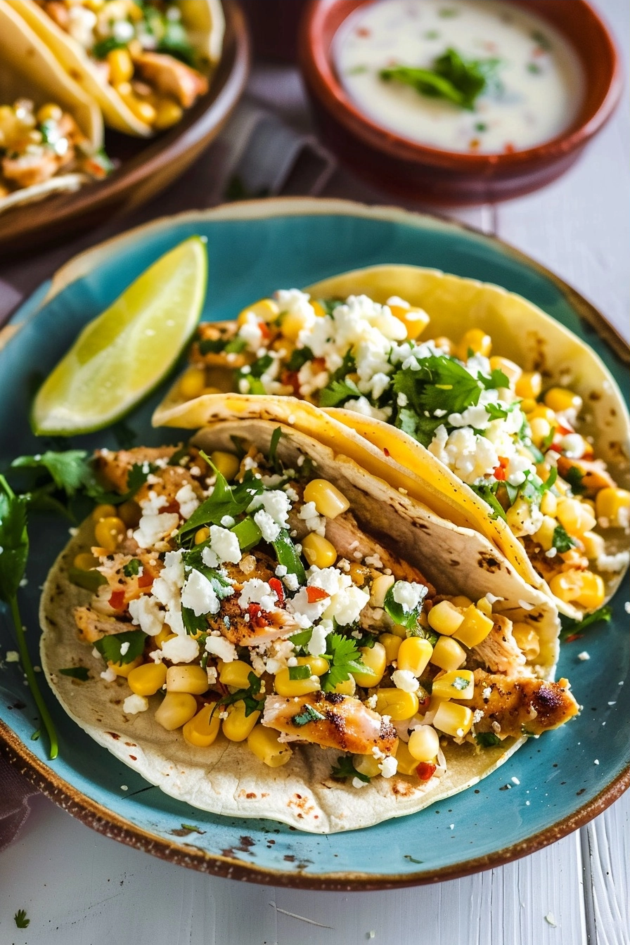Mexican Street Corn Chicken Tacos for Easy Weeknight Dinners 2 image 1784153977883