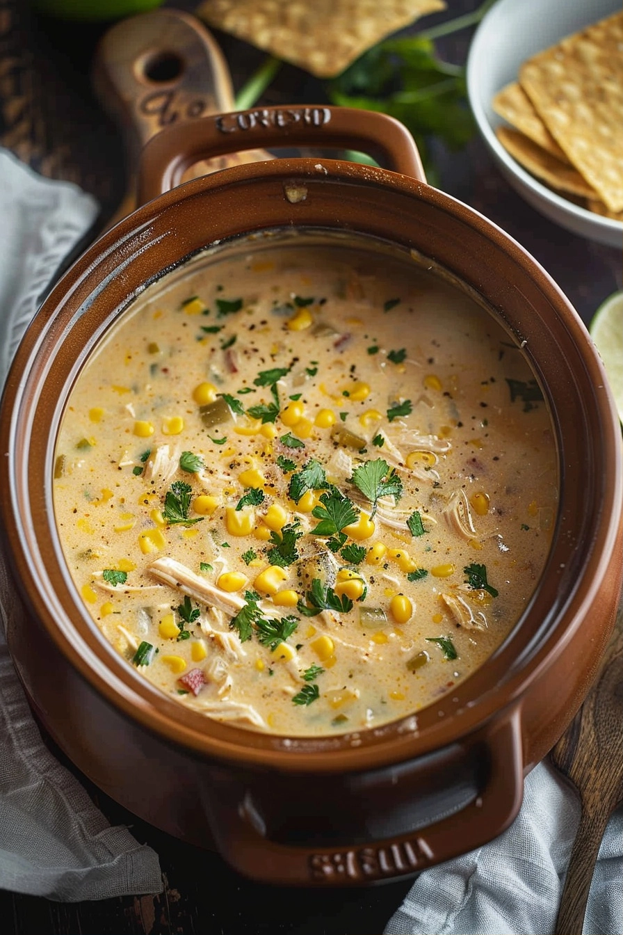 Crock Pot Mexican Chicken Corn Chowder Recipe 2 image 1784154028418