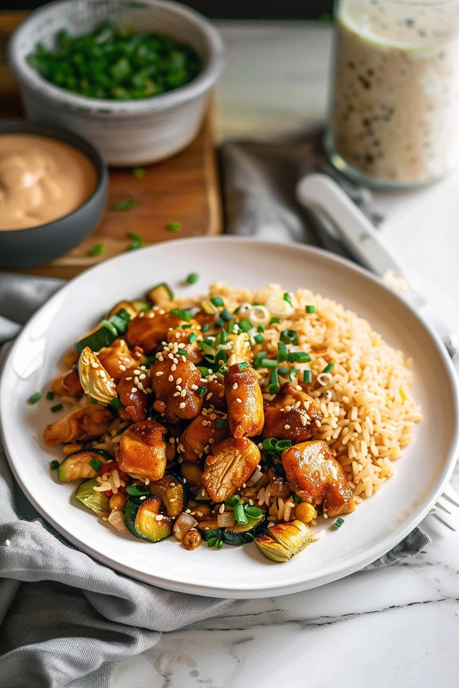 Hibachi Chicken with Fried Rice | Super Easy, Meal Prep Friendly! 2 image 1784221712190