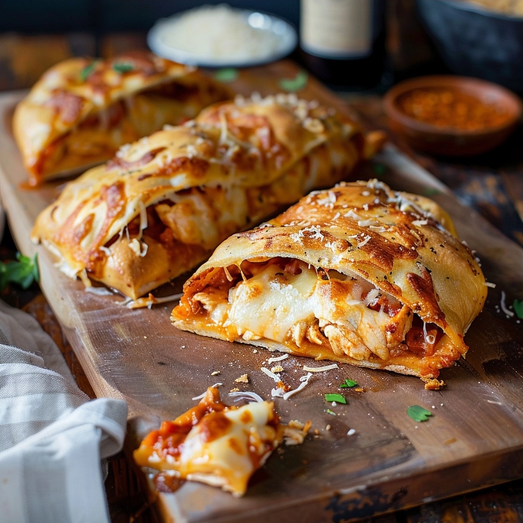 Chicken Parmesan Calzone Recipe for Homemade Comfort