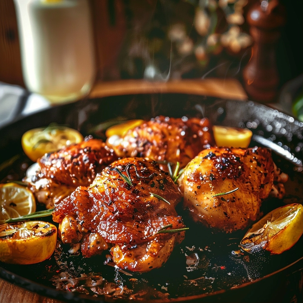30-Min Oven Baked Boneless Skinless Chicken Thighs Amazing