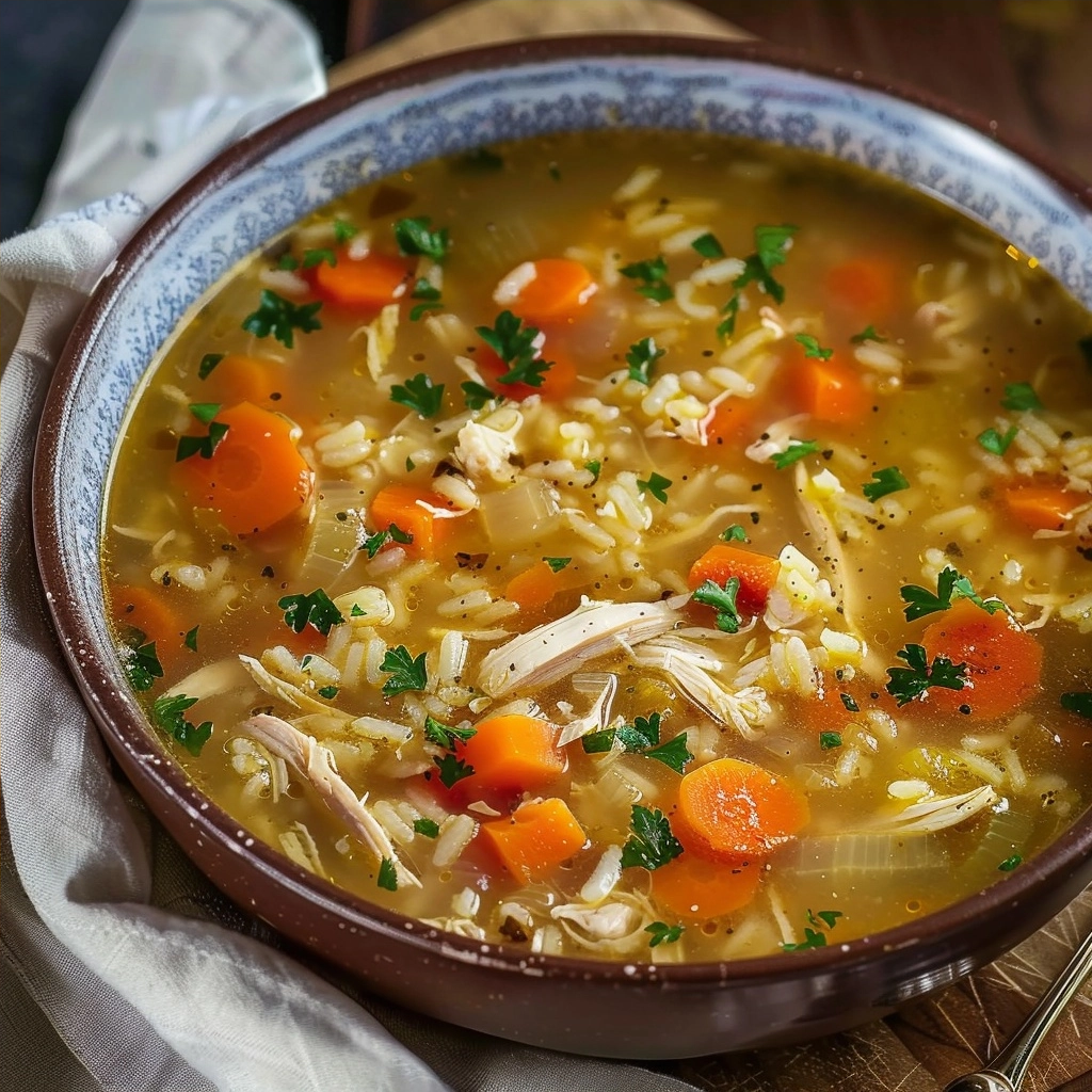 Homemade Chicken and Rice Soup for Quick Weeknight Dinners