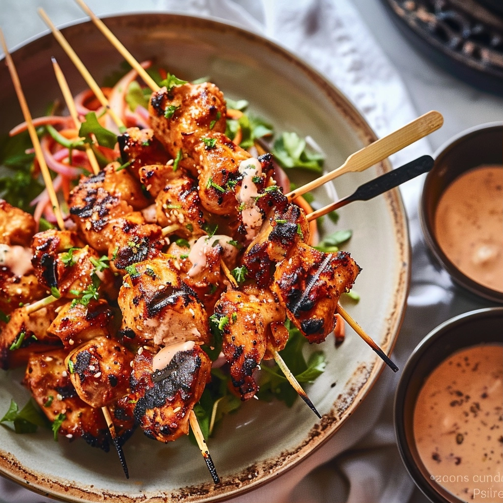 Bang Bang Chicken Skewers for Easy Weeknight Dinners 3 Bang Bang Chicken Skewers for Easy Weeknight Dinners