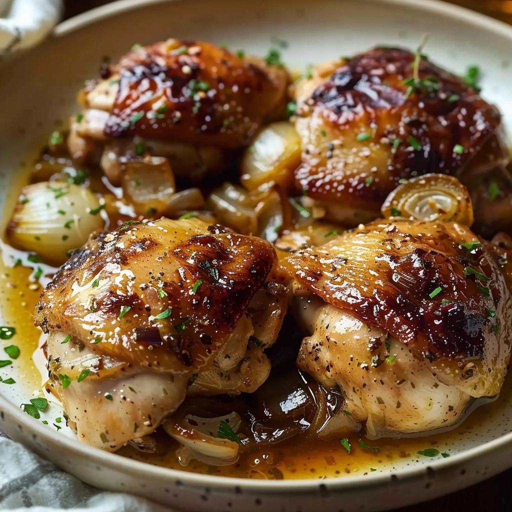 Easy French Onion Chicken Thighs You Need Tonight! 3 Easy French Onion Chicken Thighs You Need Tonight!