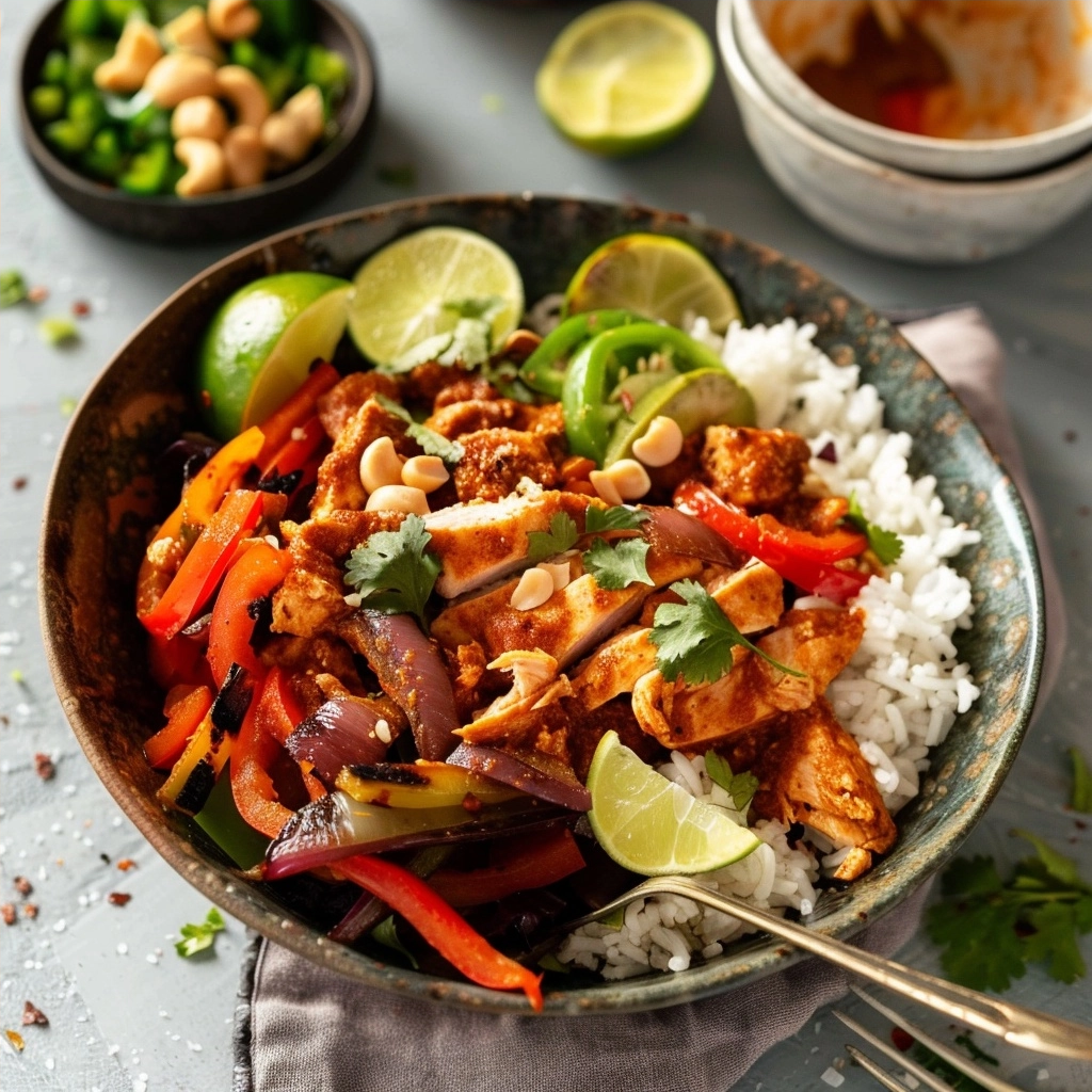 Chicken Fajita Bowl: Quick And Healthy Dinner Recipe
