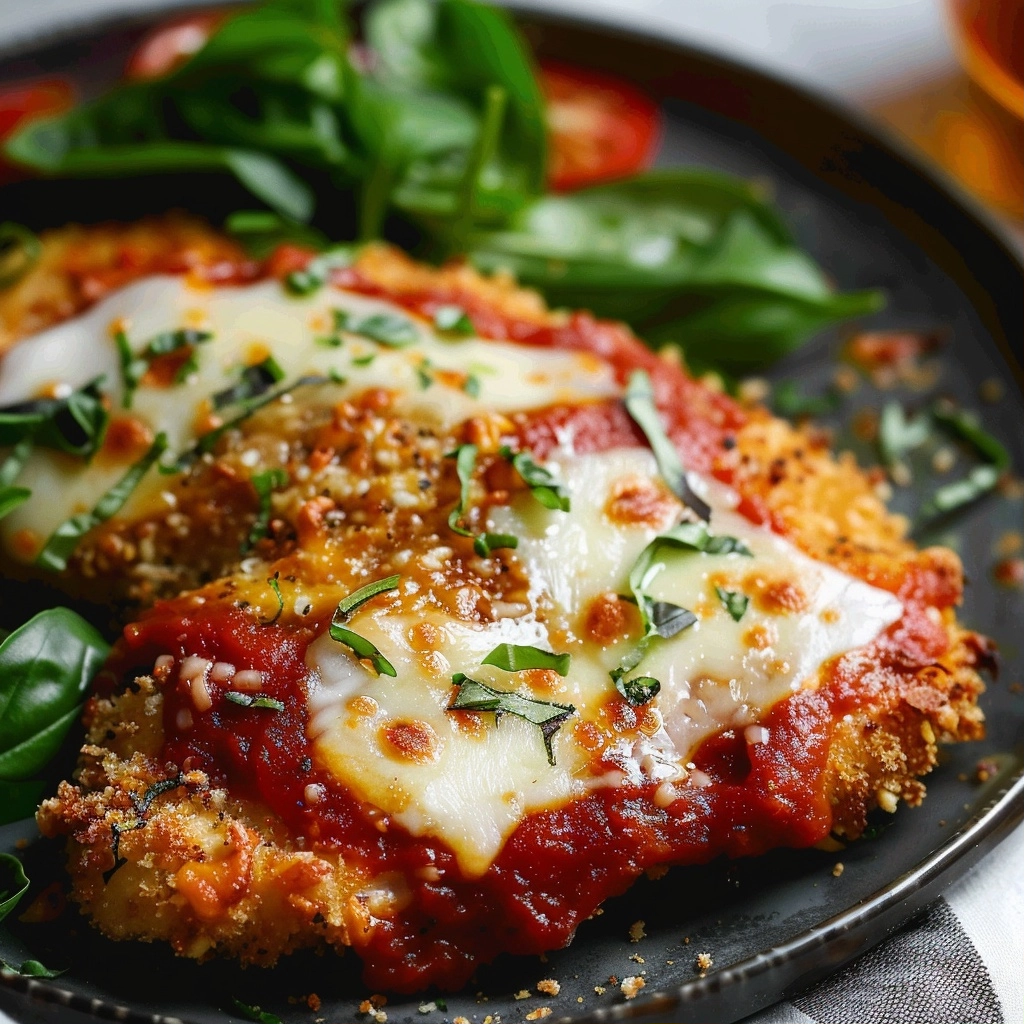 Healthy Air Fryer Chicken Parmesan