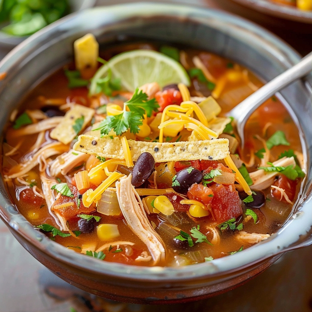 Chicken Tortilla Soup Recipe for Weeknights