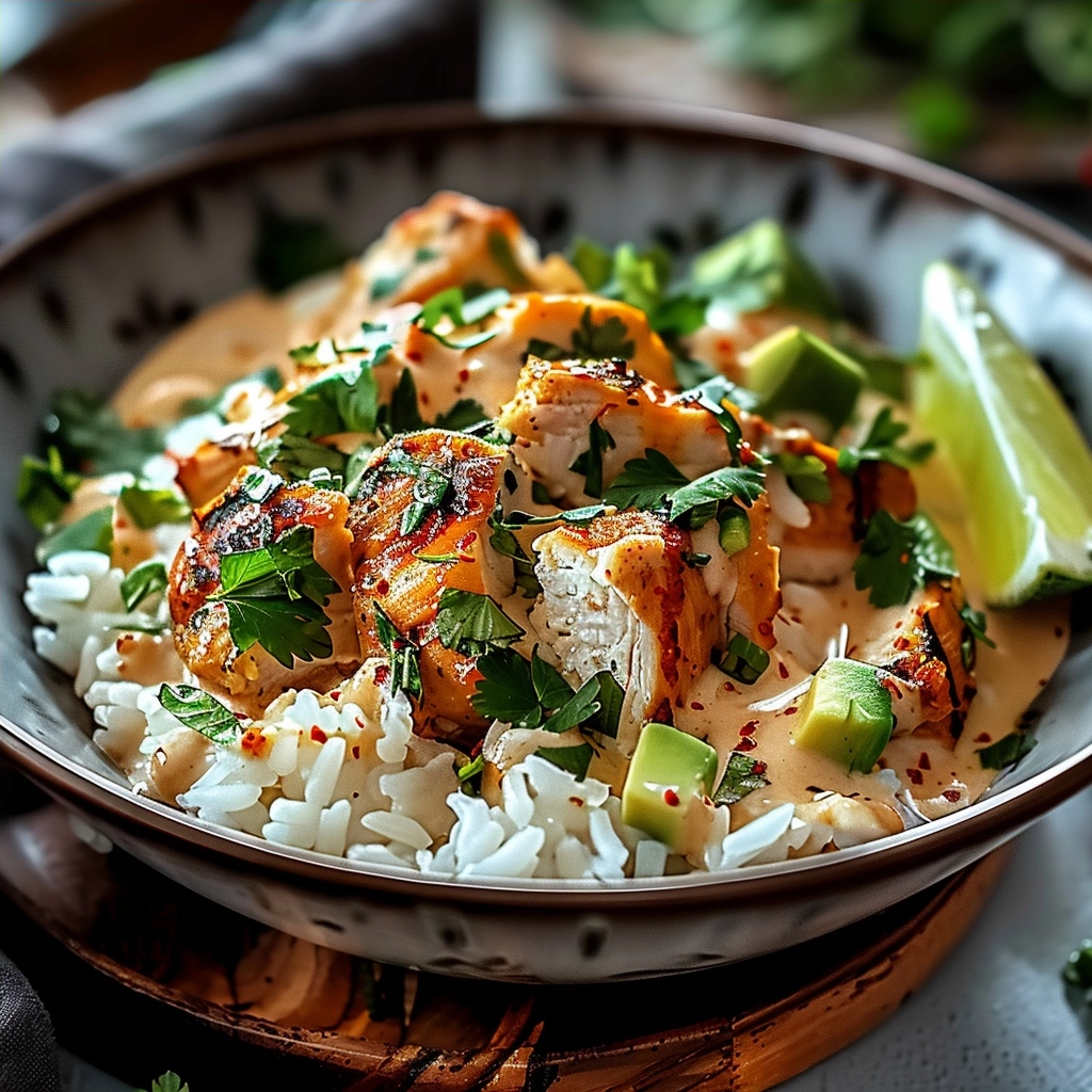 Easy Coconut Chicken Rice Bowl Recipe for Dinner 3 Easy Coconut Chicken Rice Bowl Recipe for Dinner