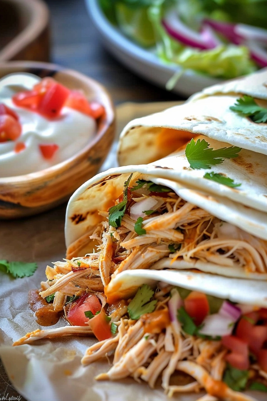 Slow Cooker Shredded Chicken (Taco, Burritos, Bowls) 2 image 1784386742835