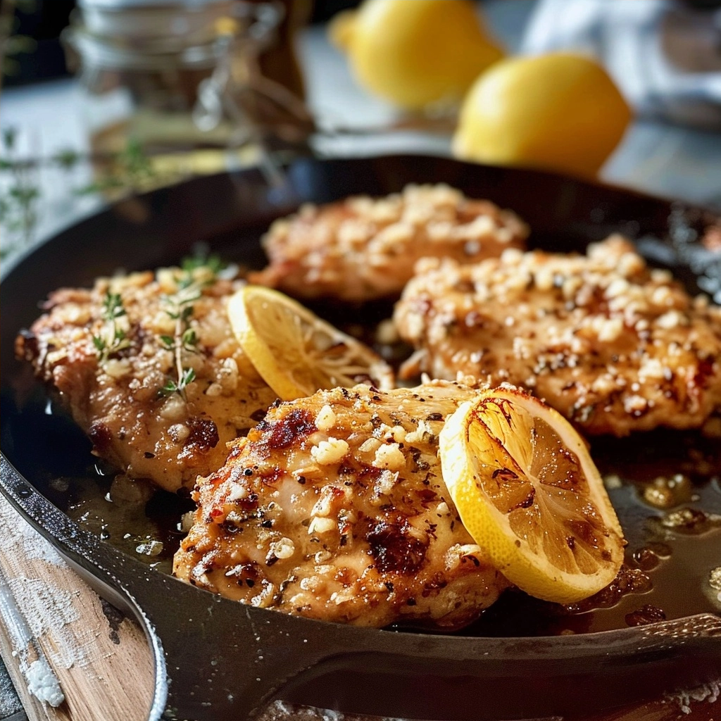 Easy Lemon Garlic Parmesan Chicken Recipe