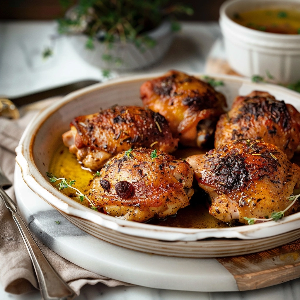 Juicy and Tender Baked Chicken Thighs Recipe 3 Juicy and Tender Baked Chicken Thighs Recipe