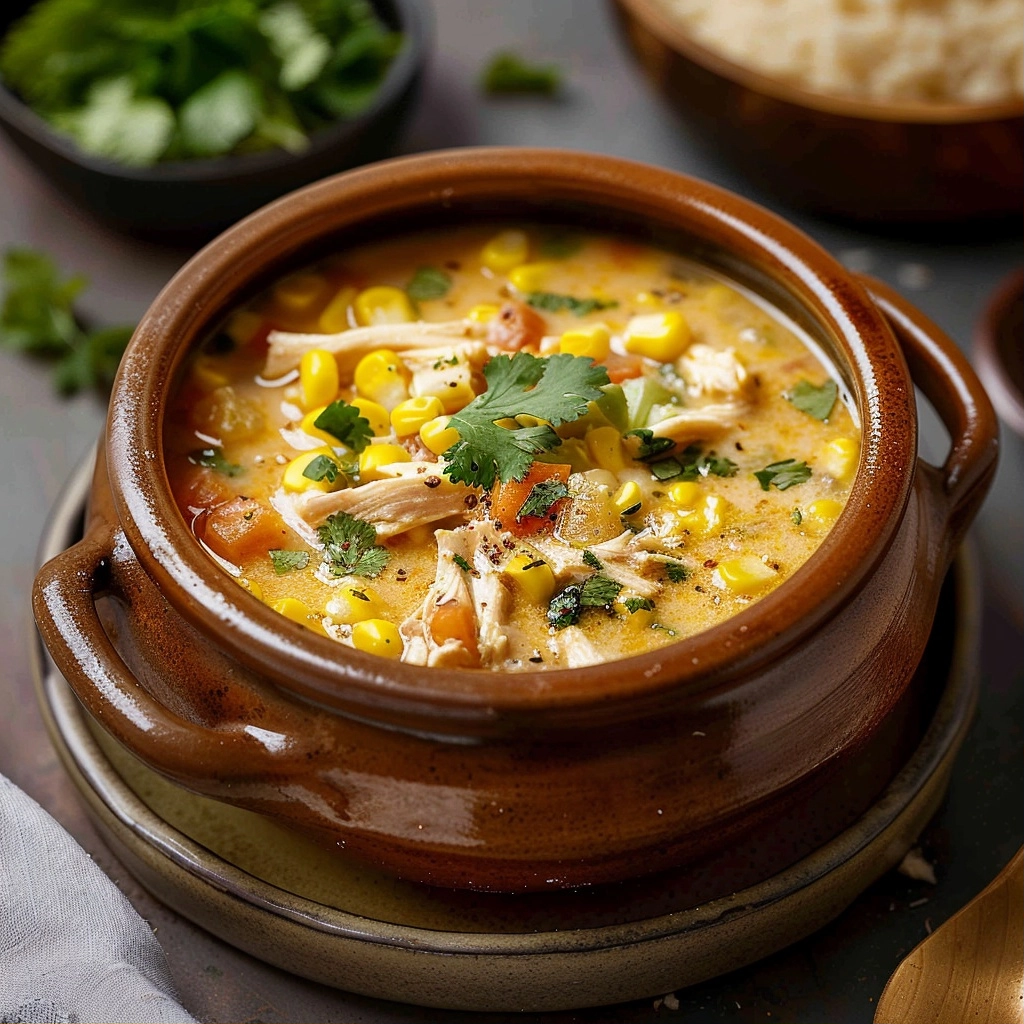 Mexican Corn & Chicken Soup Recipe 3 Mexican Corn & Chicken Soup Recipe