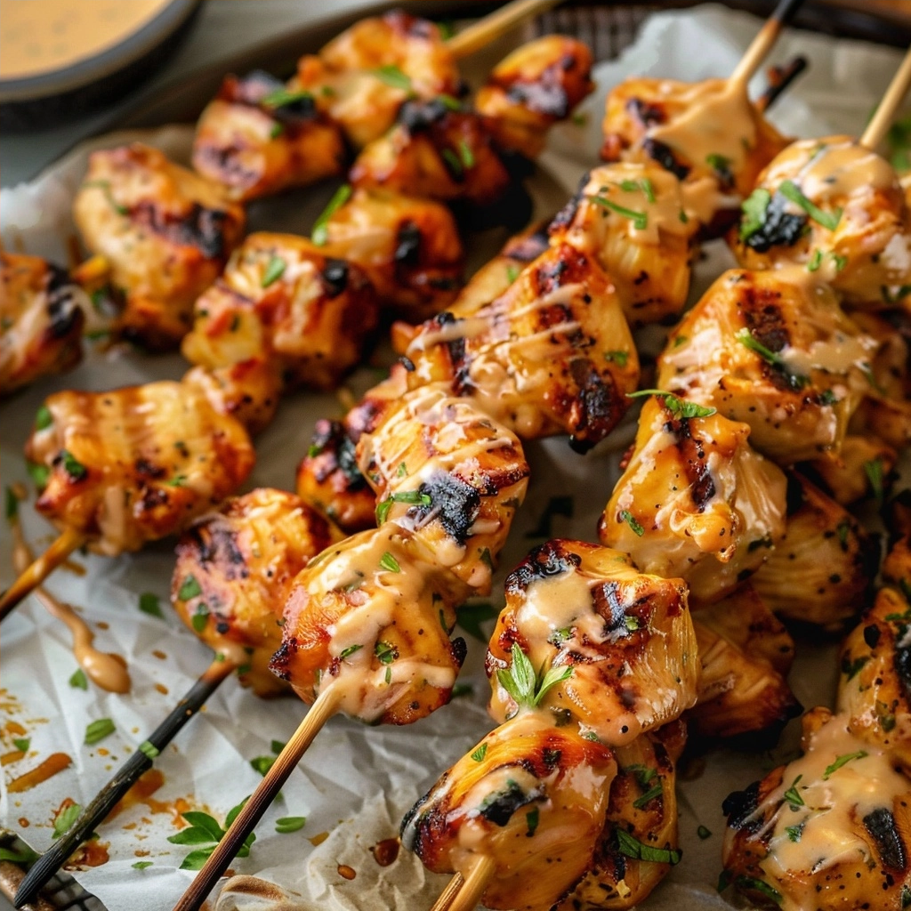 Bang Bang Chicken Skewers: A Quick Crispy Recipe 3 Bang Bang Chicken Skewers: A Quick Crispy Recipe