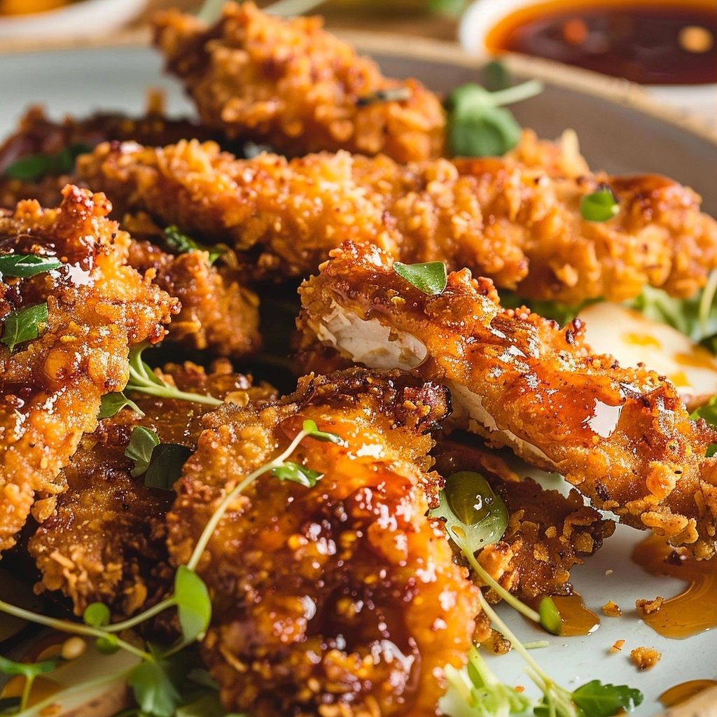 Hot Honey Air Fryer Chicken Tenders Recipe