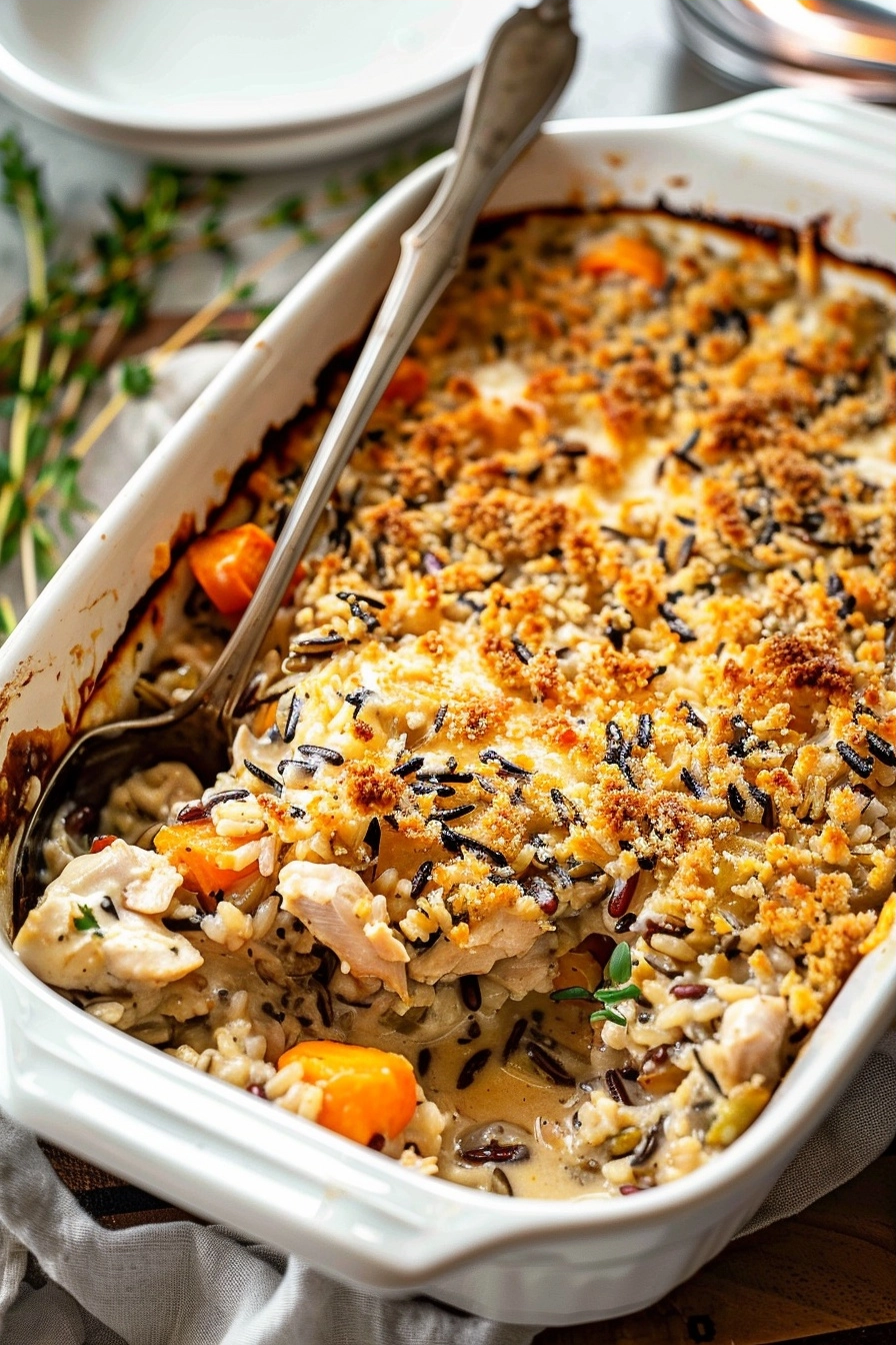 Chicken Wild Rice Casserole: A Hearty Homemade Meal 2 image 1784408612754