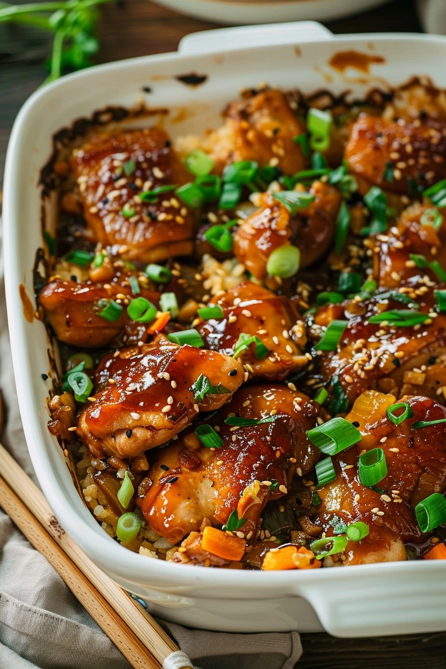 Teriyaki Chicken Casserole for Quick Weeknight Dinners 2 image 1784408624066