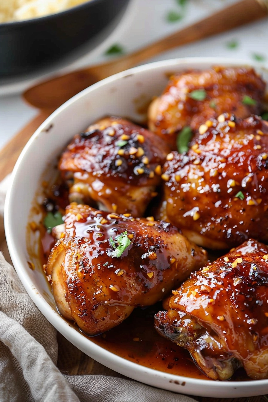 Instant Pot Chicken Thighs with Sticky Honey Garlic Sauce 2 image 1784408772904