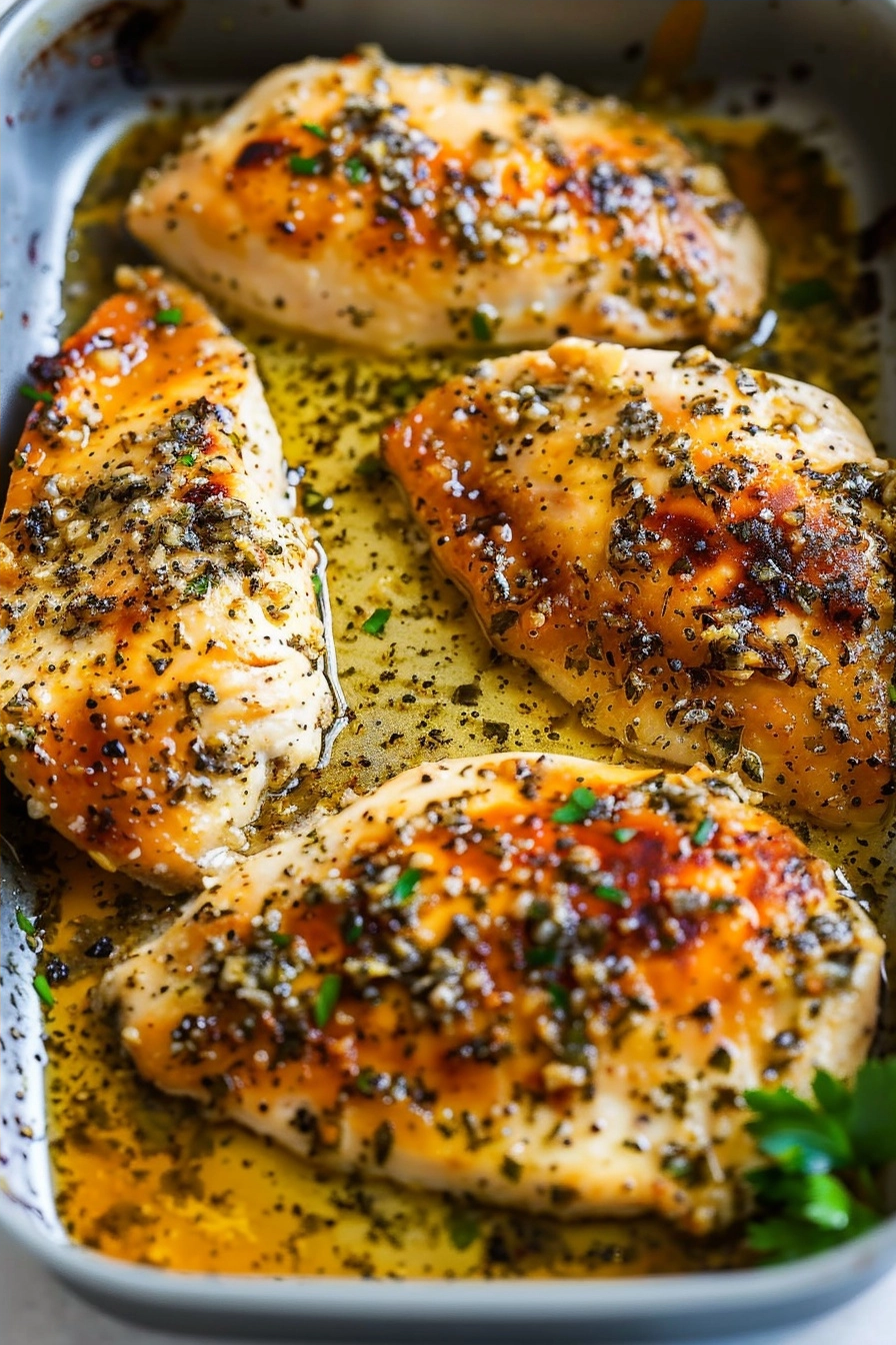Mouth-Watering Garlic Butter Baked Parmesan Chicken Recipe 2 image 1784417899237