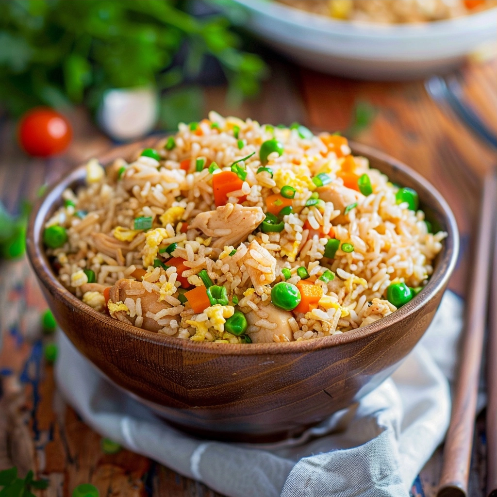 Instant Pot Chicken Fried Rice Recipe